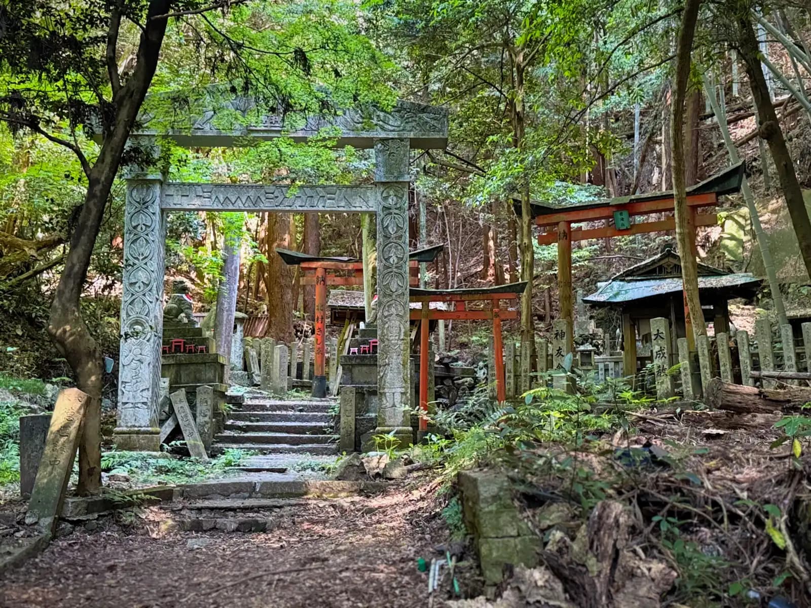 Oiwa Shrine, Abandoned to the Forest